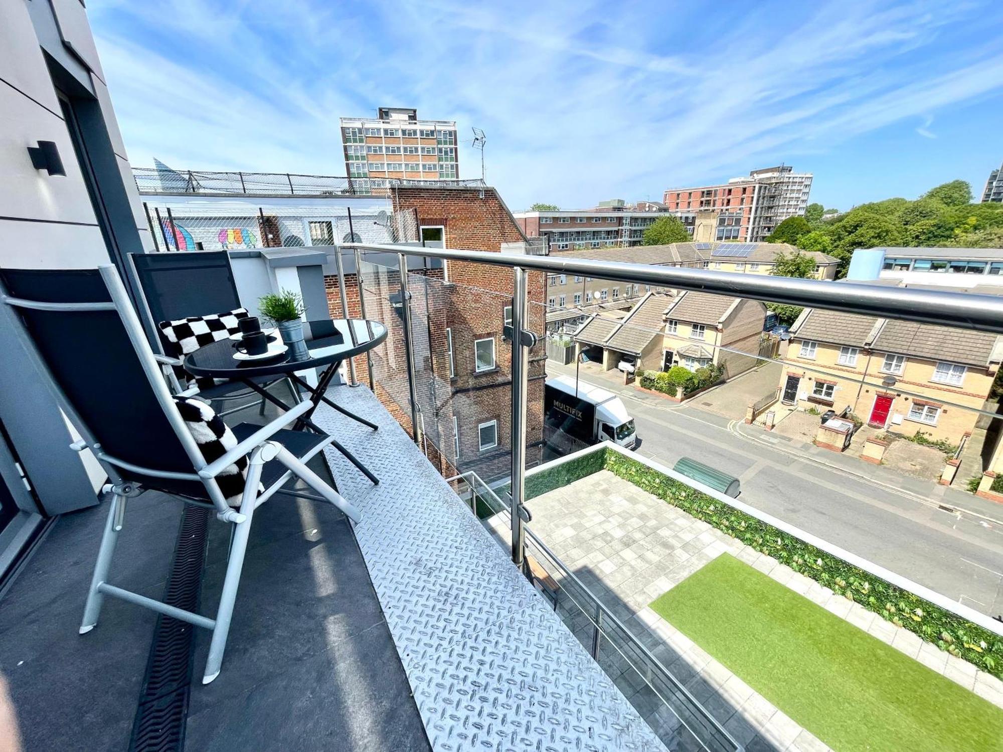 Contemporary Apartments With Private Terraces In Shoreditch, Hoxton, Islington Londra Esterno foto